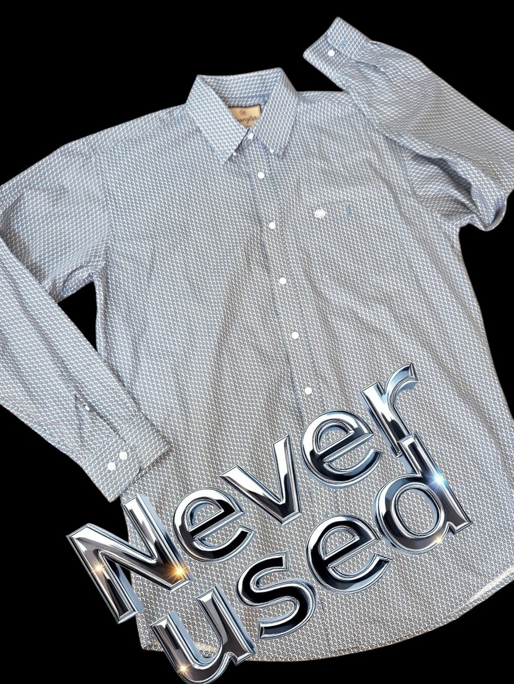 Wrangler button down shirt Men size XLT